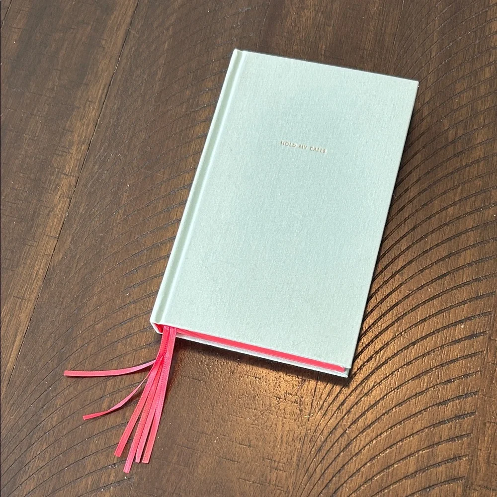 Kate Spade Light Blue Journal with Gold Logo - Picture 1 of 5